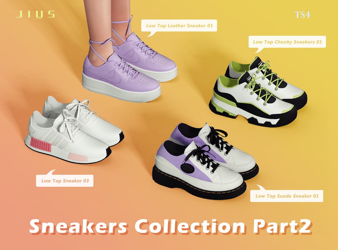 Скриншот мода Кроссовки Sneakers Collection Part 2